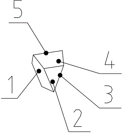 Tool clamp for machining prism and application method of tool clamp