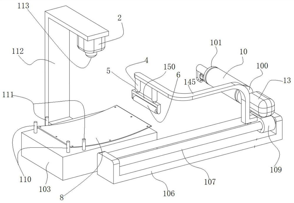 Visual inspection-based quality control system for display backboard