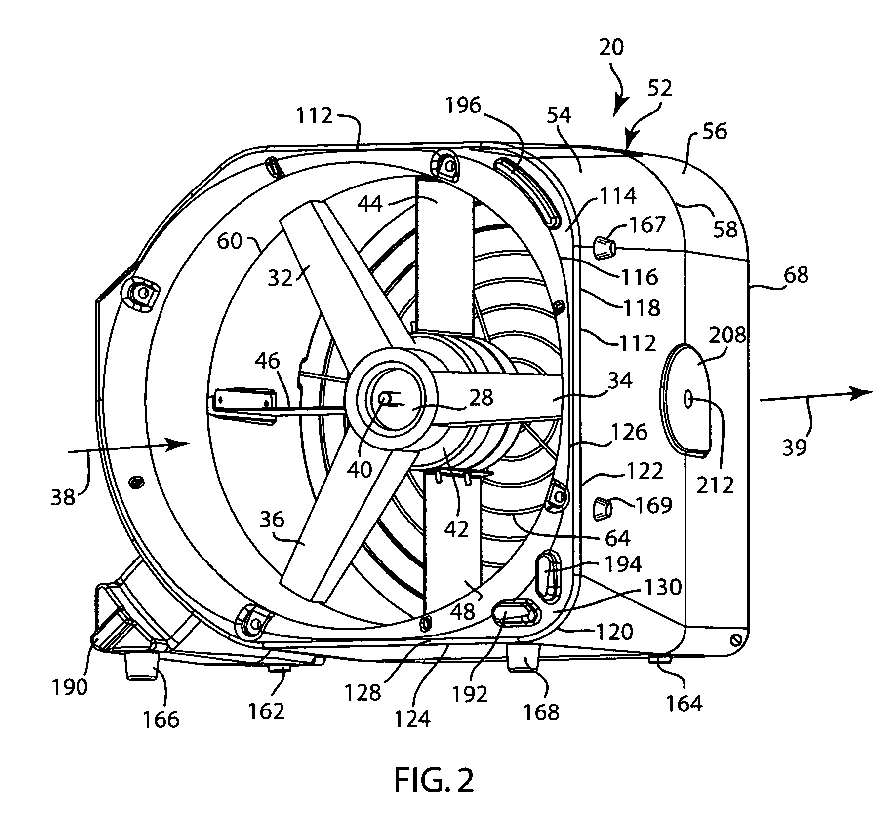 Drying fan