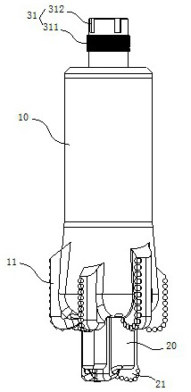 A pdc bit suitable for tight mudstone formations