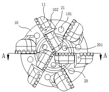 A pdc bit suitable for tight mudstone formations