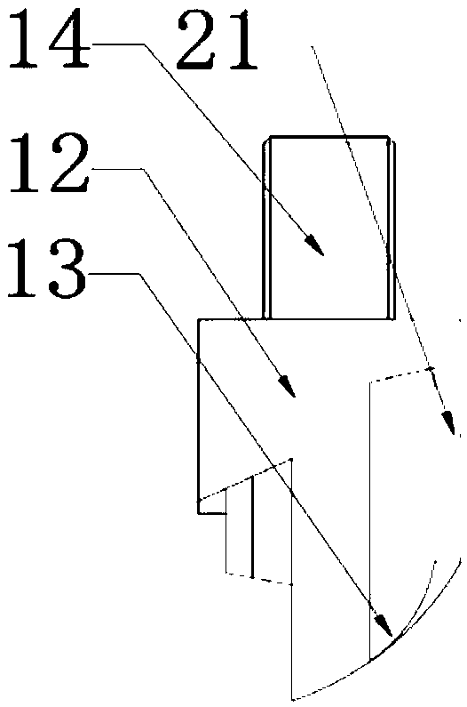 Animal leg clamping positioning device for stockbreeding veterinary teaching