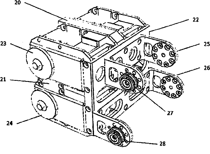 Lower limb mechanism of biped robot