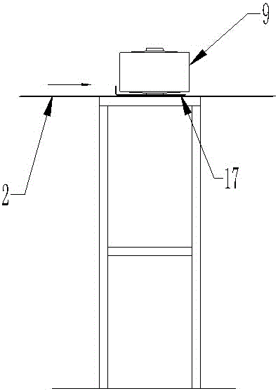 Spindle automatic package system and spindle separation counter weight method