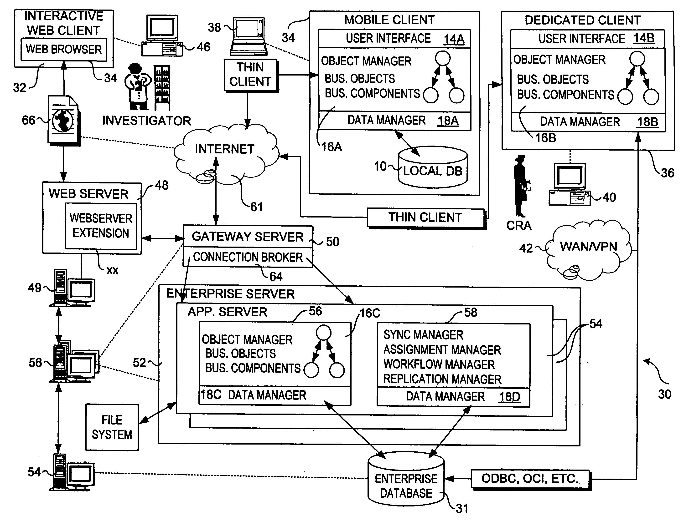 Method and system for providing real-time clinical trial enrollment data