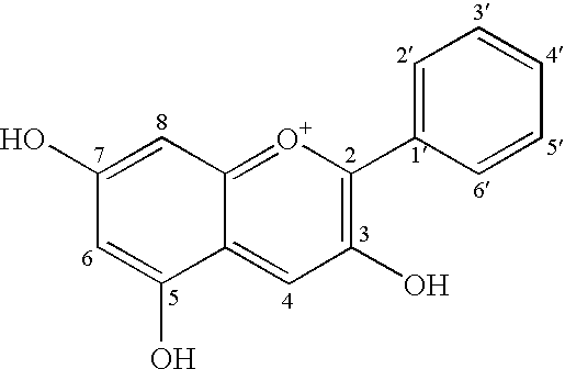 Stabilized anthocyanin extract from Garcinia indica