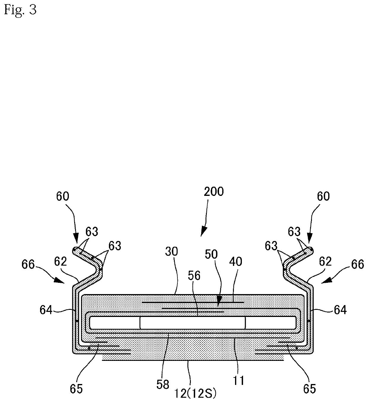 Stretchable structure of absorbent article and manufacturing method of the same