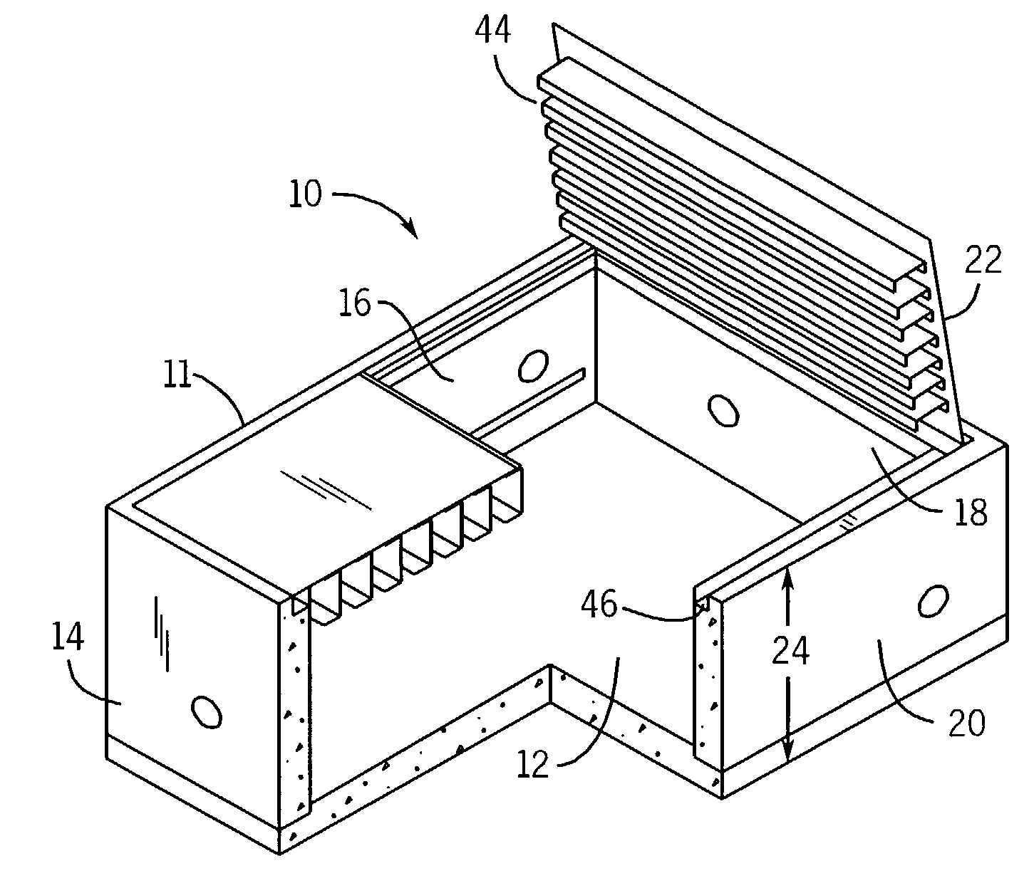 Subterranean equipment bay