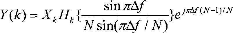 Method for realizing integral frequency deviation estimation of receiver