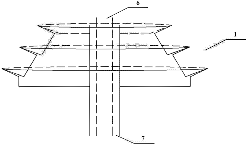 High-efficiency needleless coaxial electrostatic spinning device and method