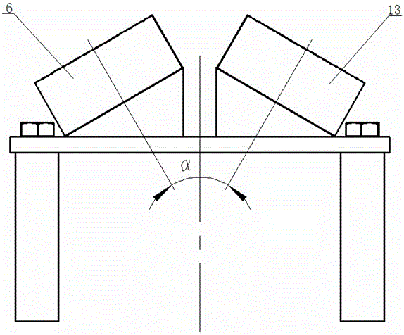 One-way sliding type vibration and noise reduction rubber bearing for rail transit bridge