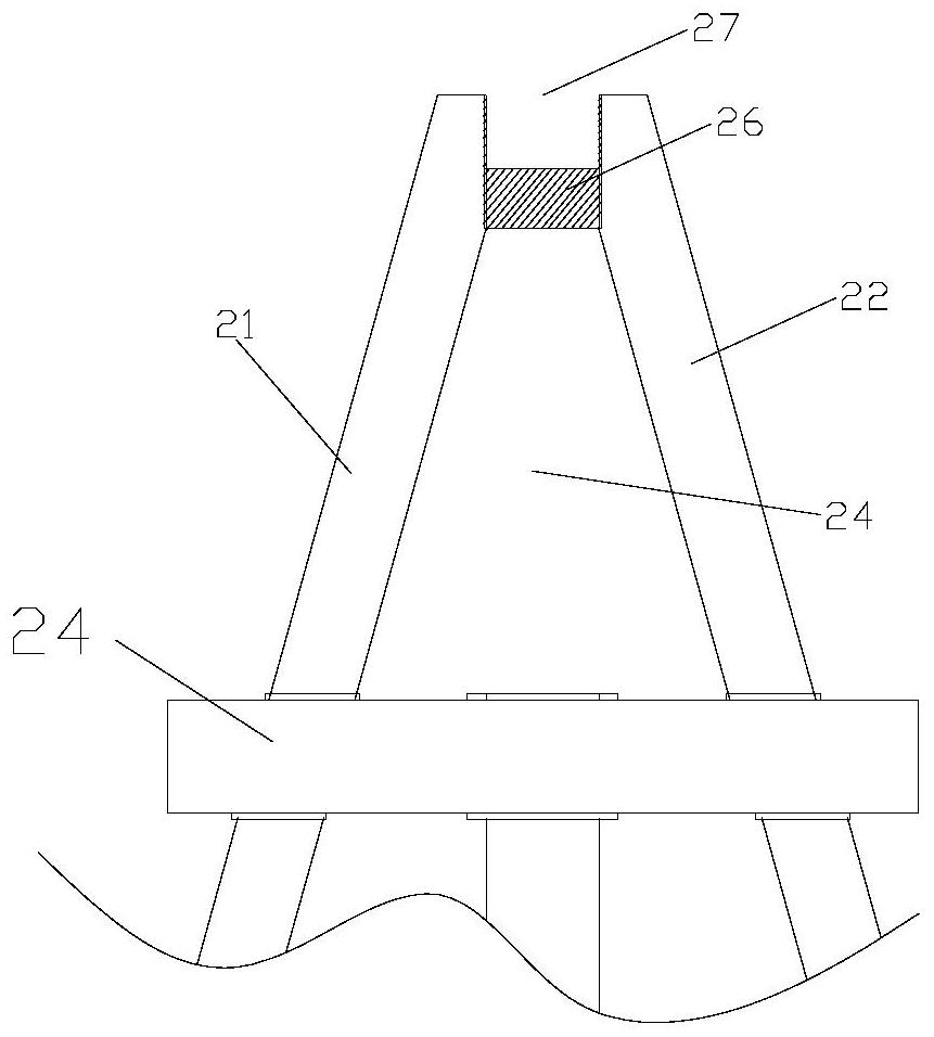 Truss translation device and truss mounting method