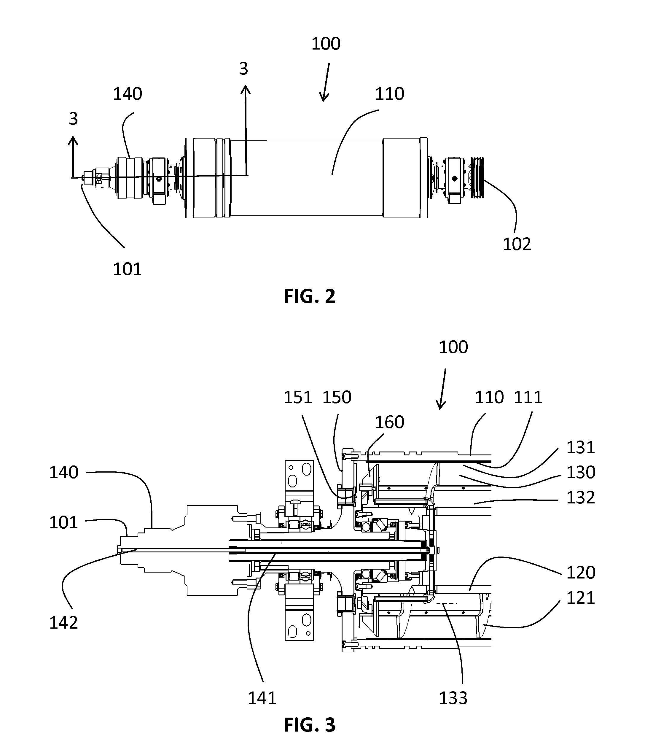 Centrifugal liquid separation machine using pressurized air to promote solids transport