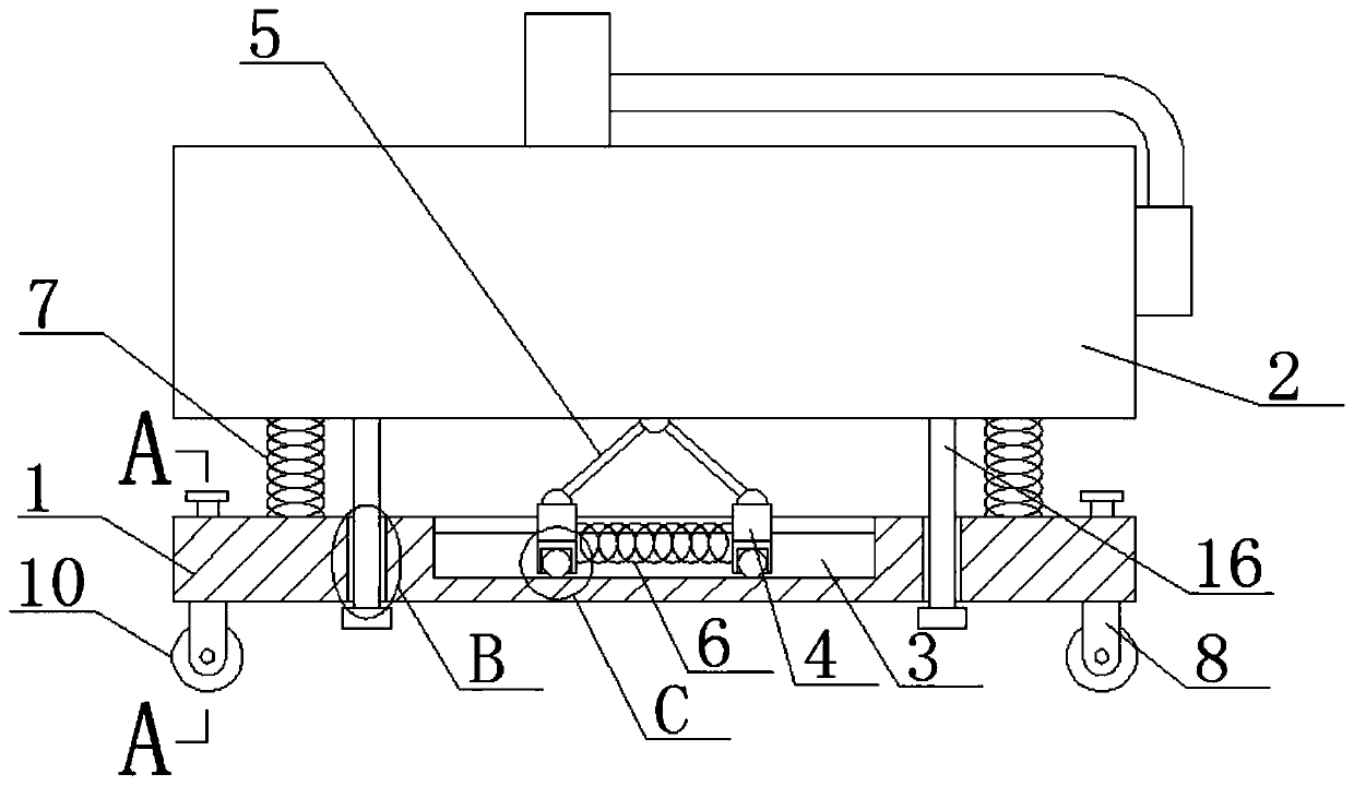 Automatic cotton filling machine for blanket production