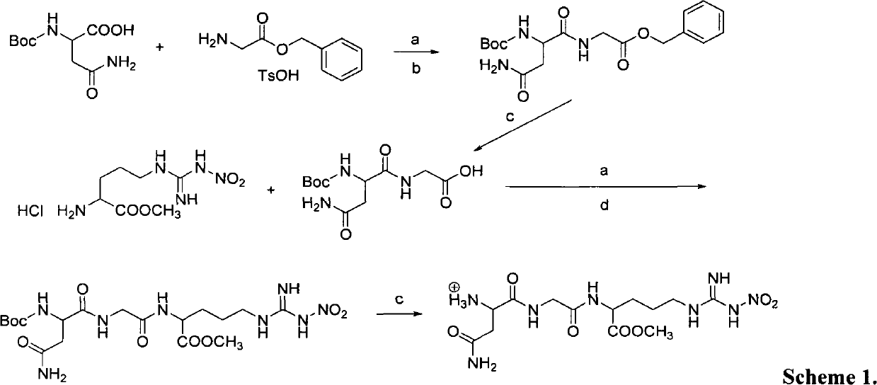 Novel anti-cancer medicaments using NGR(NO2) as targeting carrier, preparation thereof and use thereof