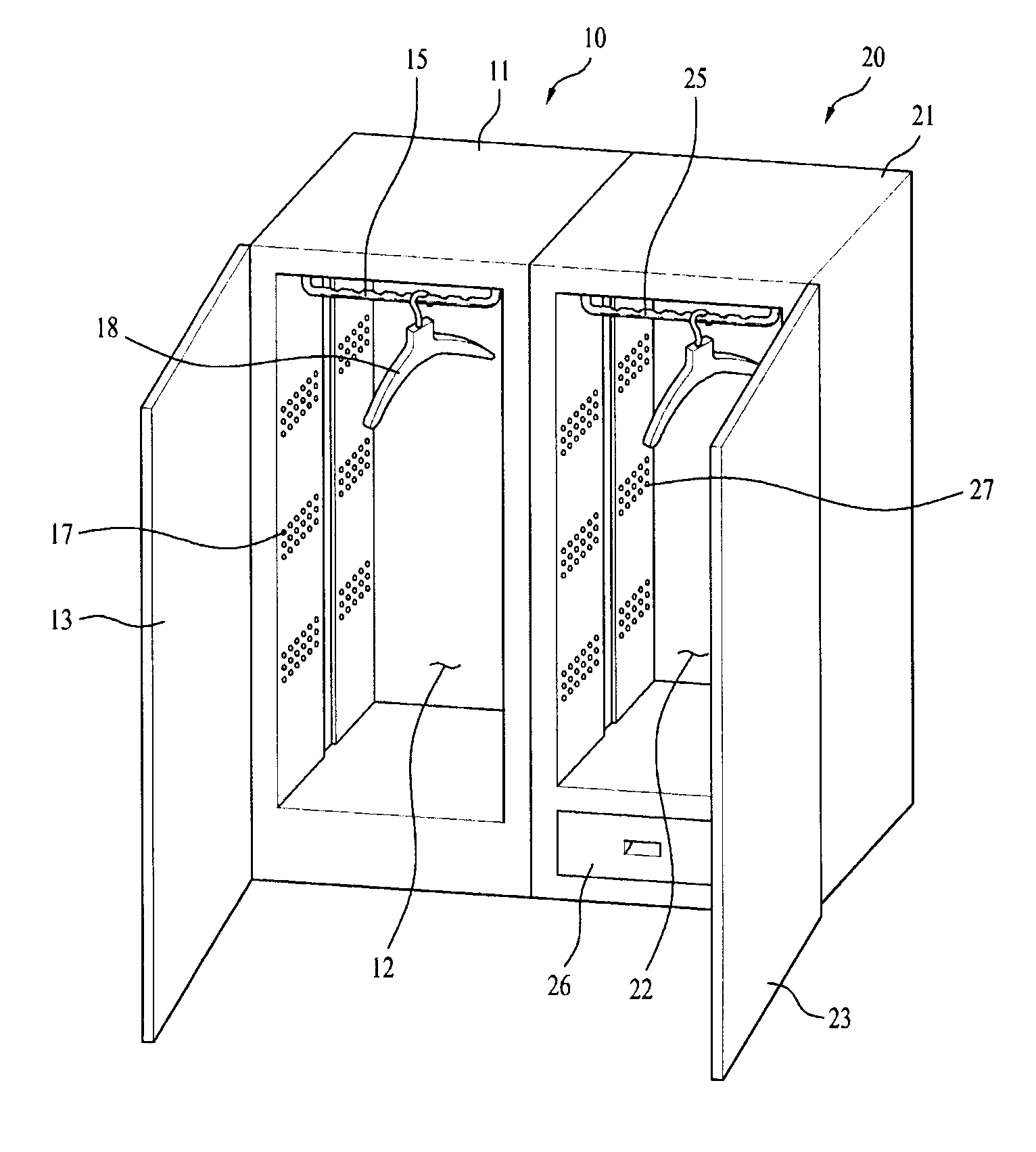 Method for operating multi-clothes styler system