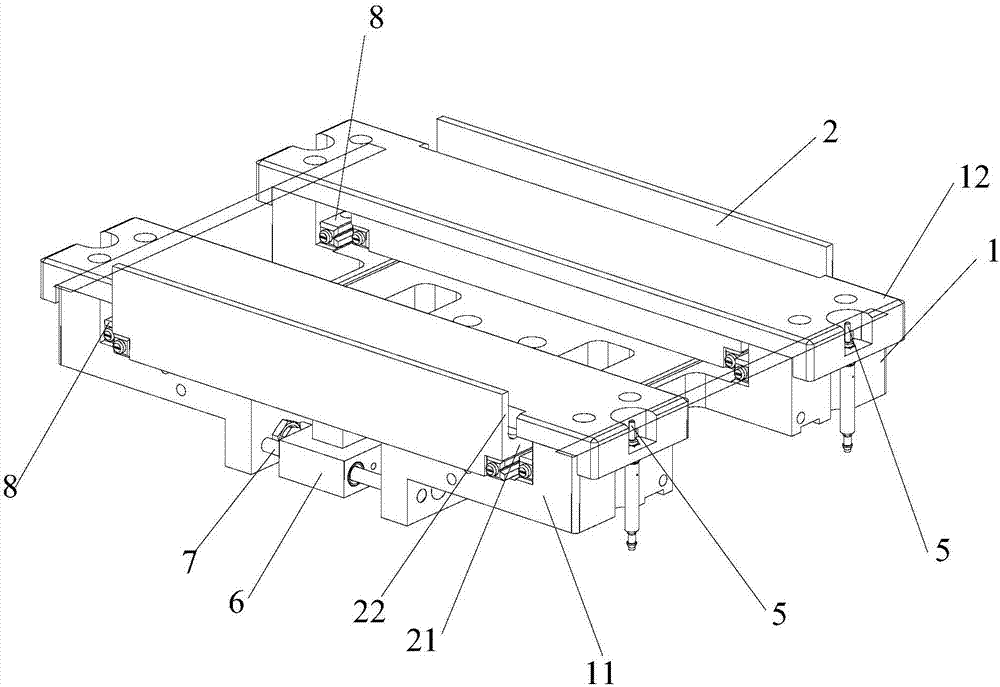 Parallel clamping mechanism