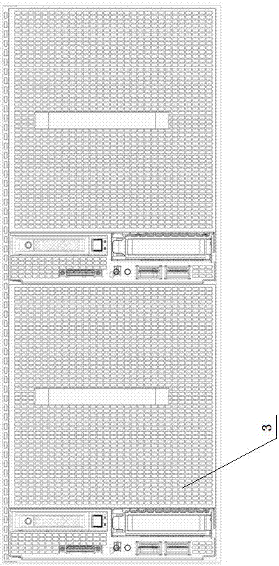 High-density server based on fusion extension framework