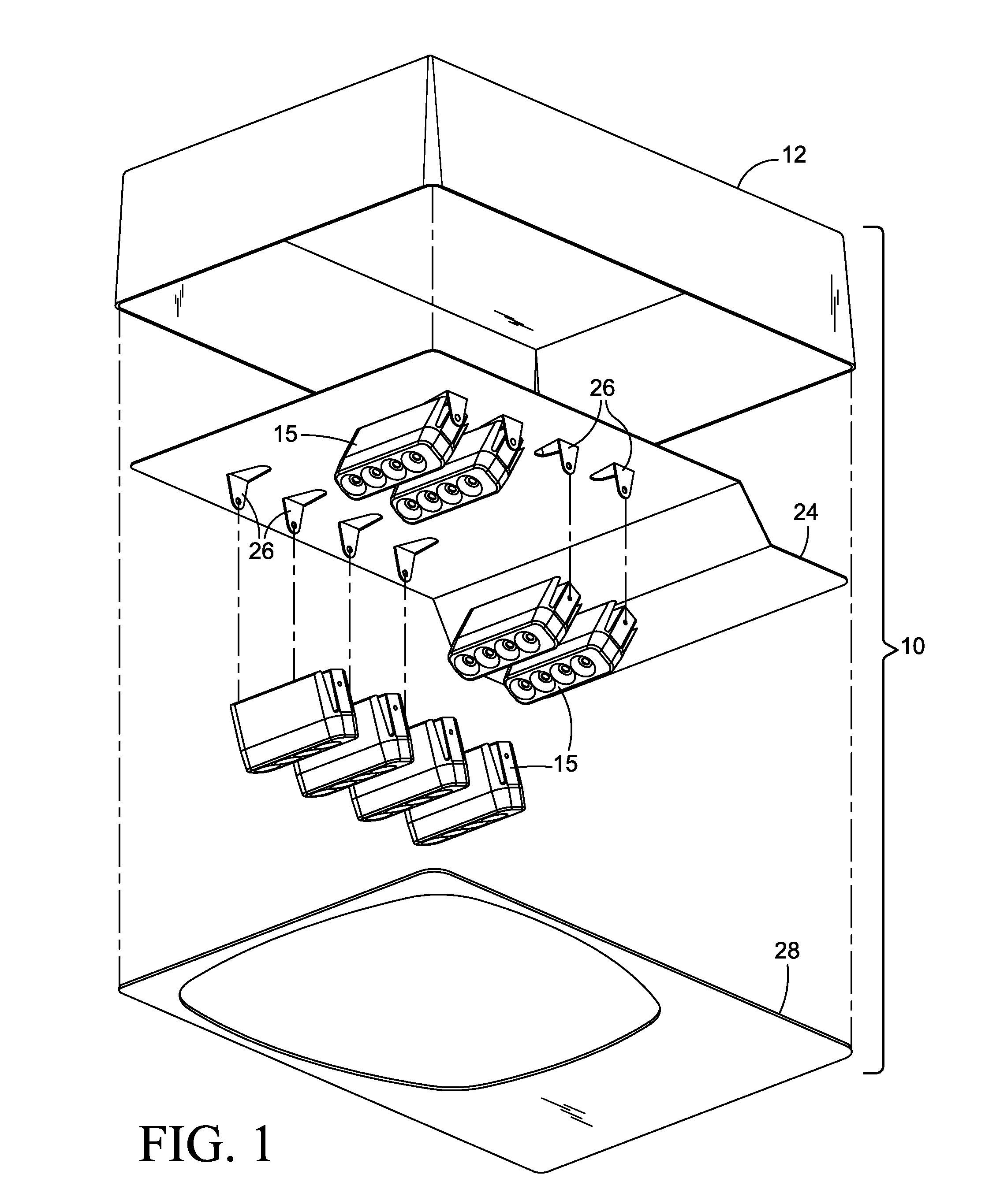 Luminaire with adjustable light source