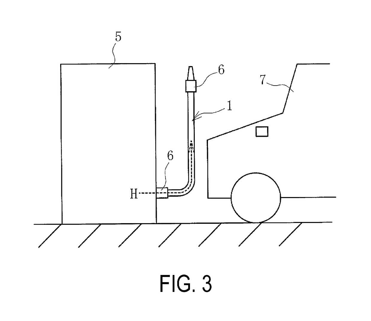 Hydrogen-Dispensing Hose