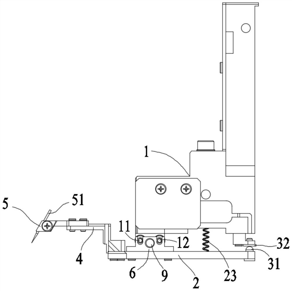 Probe structure for high-frequency test