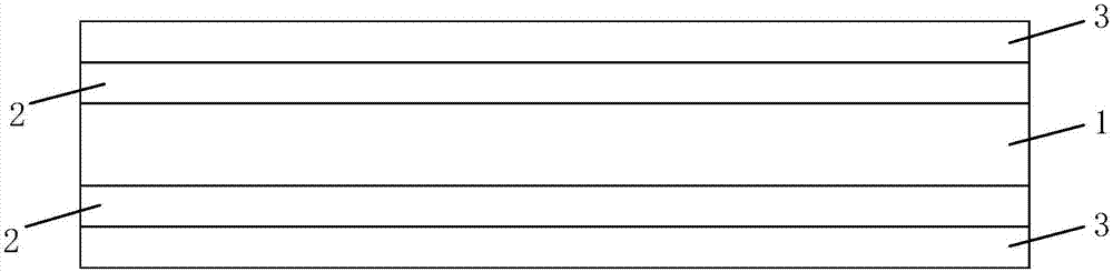 Reaction type thermal conductive insulating double sided tape and preparation method thereof