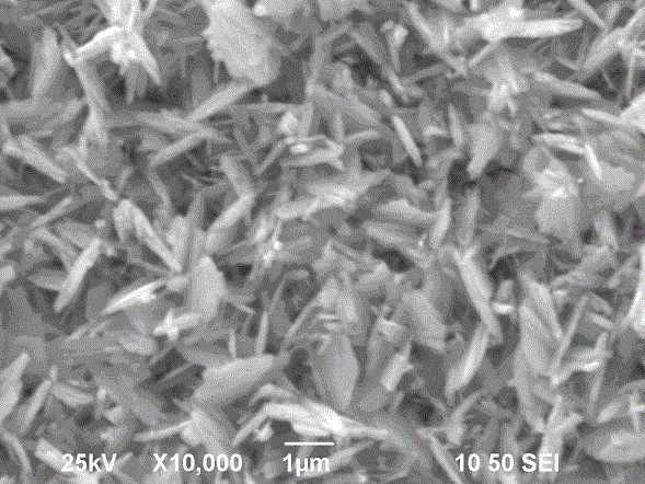 Synthetic method of ZnO/WO3 heterojunction arrays