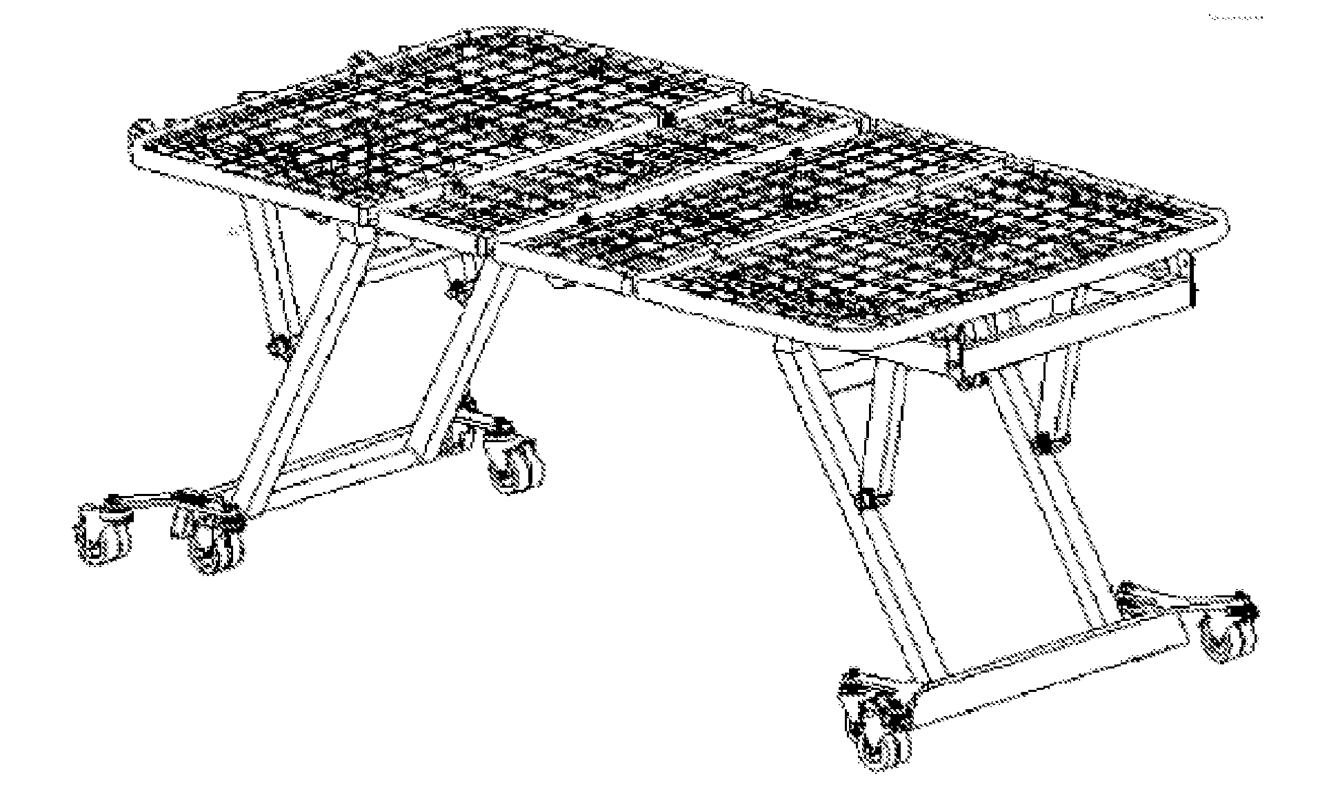 Liftable Hospital Bed