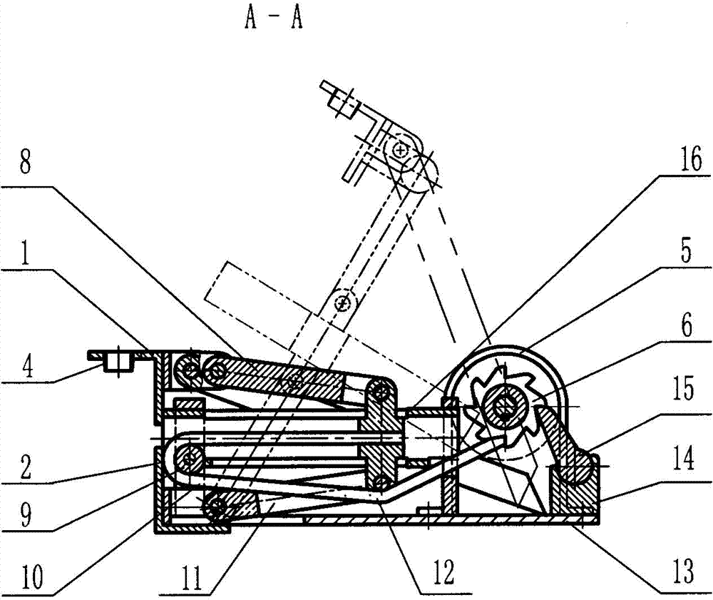 Pull-type anti-hijack device used for saloon car