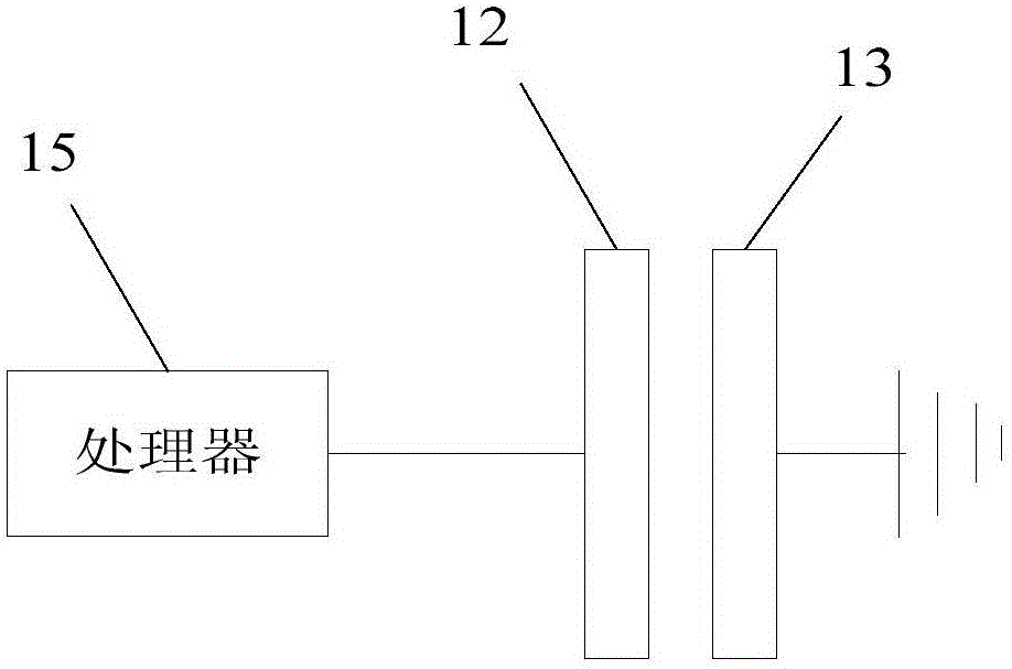 Built-in anti-static side key structure and mobile terminal employing same