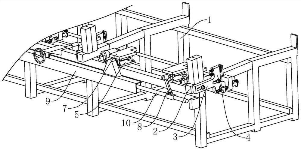 Bar feeding device for cutting machine