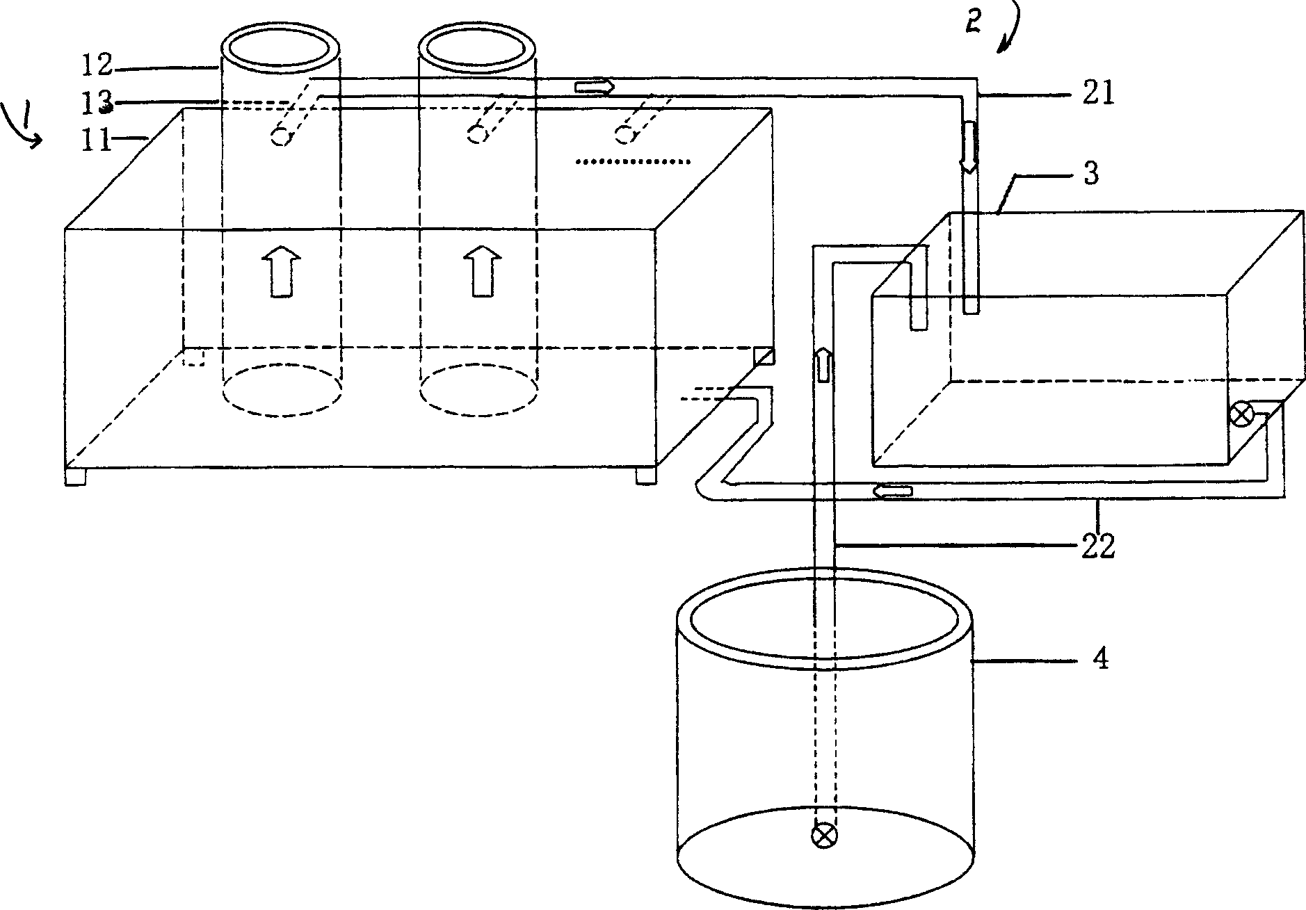 Intermediate breeding method suitable for mudflat shellfish and its used intermediate breading equipment