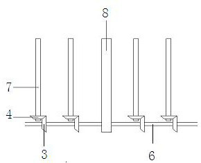 V-shaped groove cutting device