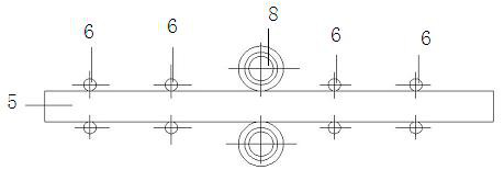 V-shaped groove cutting device