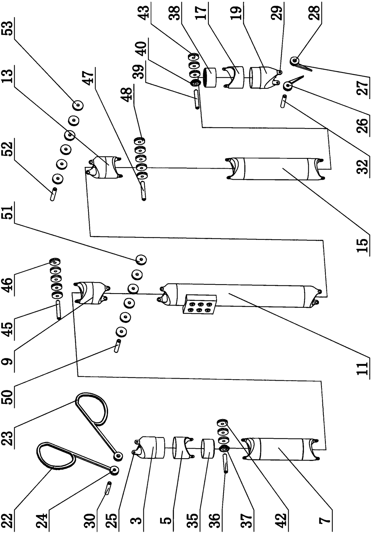 A minimally invasive surgical tool for a novel minimally invasive surgical robot system