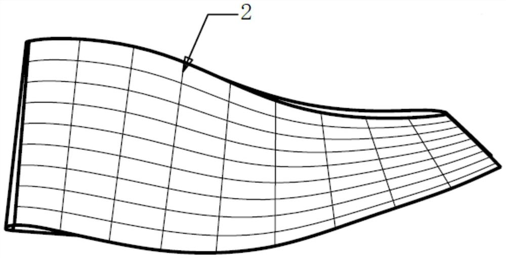 Compensation method for overcut of ruled surface impeller blades