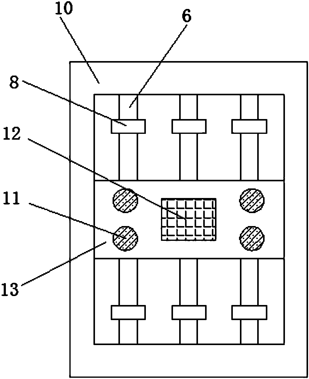 Efficient damping device for mechanical equipment