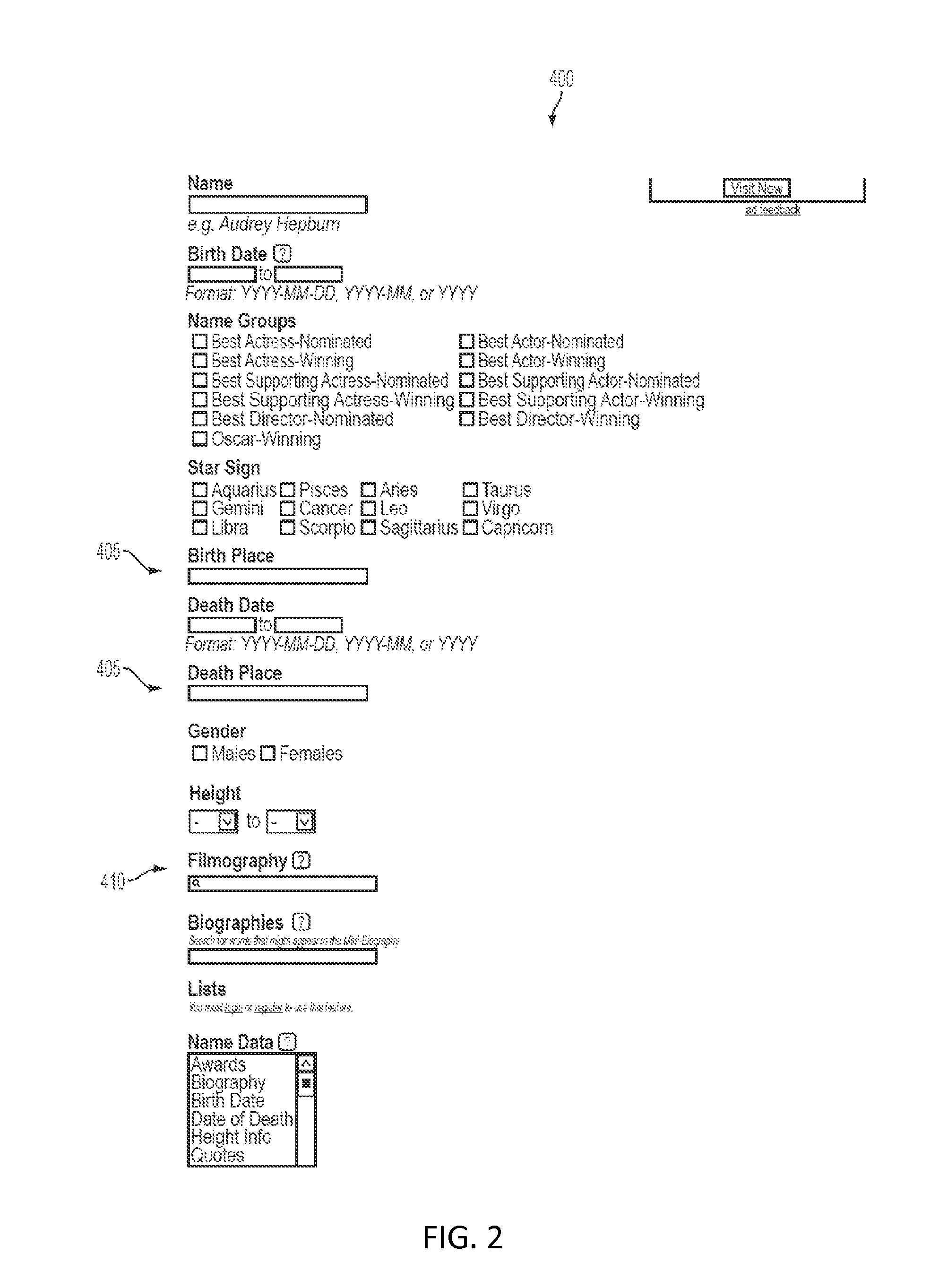 Method for adaptive conversation state management with filtering operators applied dynamically as part of a conversational interface