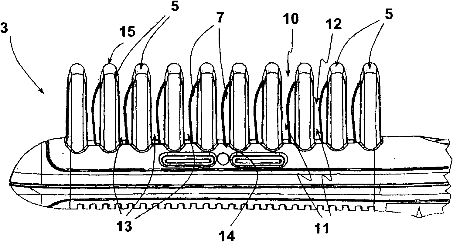 Hair straightening device