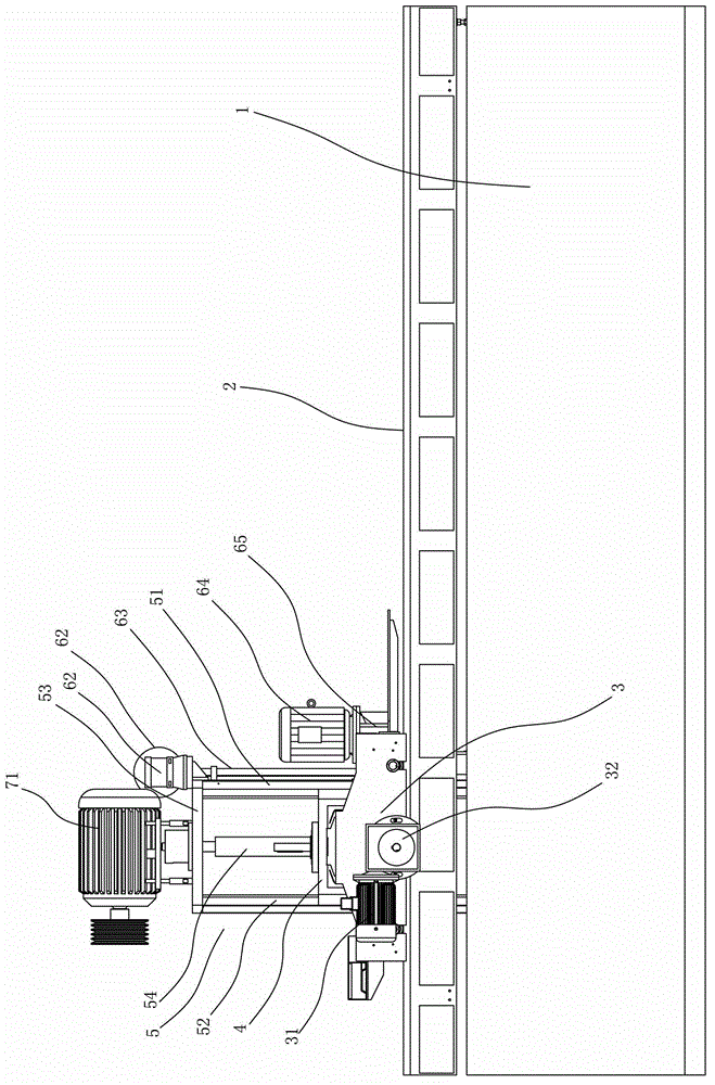 A bridge-type stone cutter with grinding and polishing functions