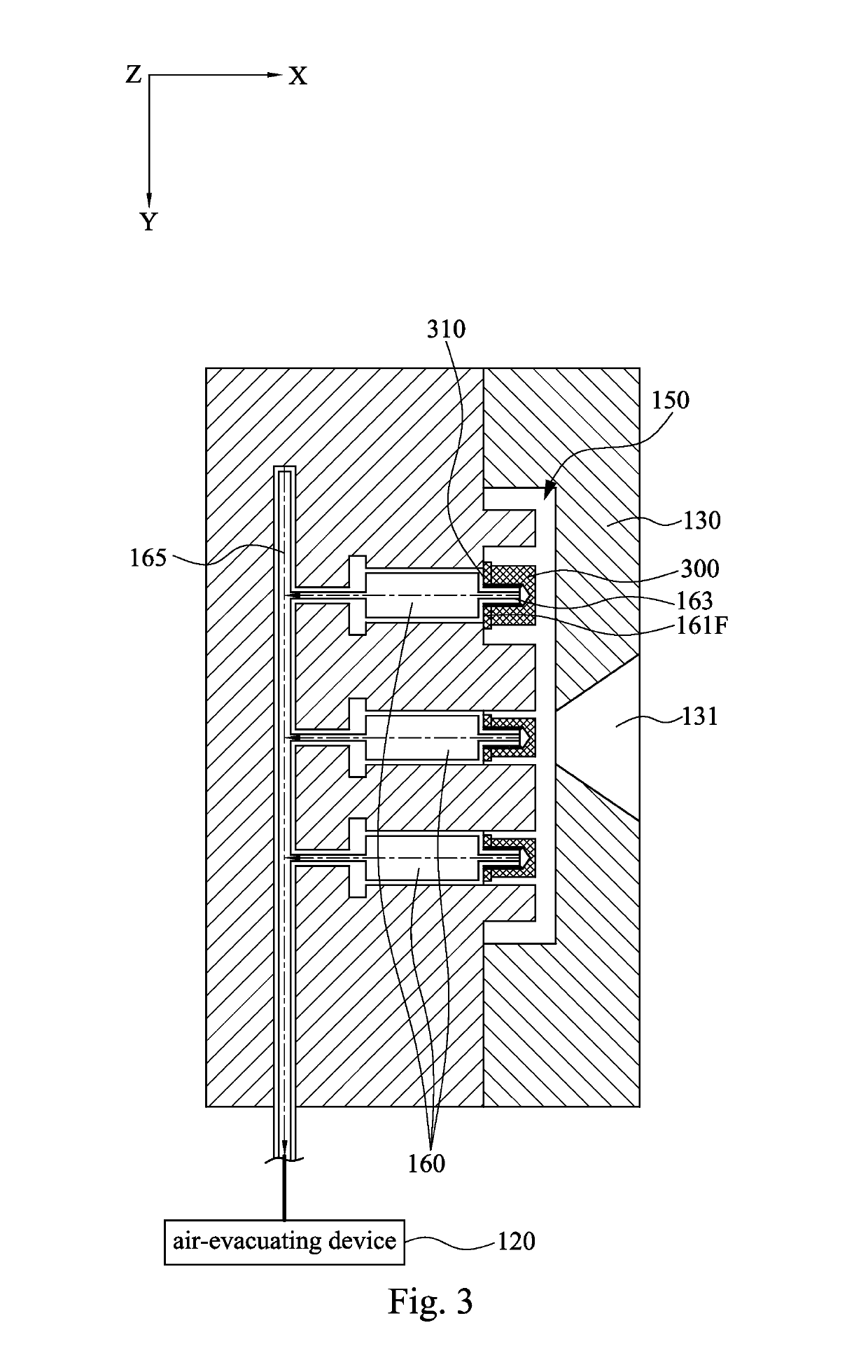 Automatic nut-inserted injection molding system and method of the same