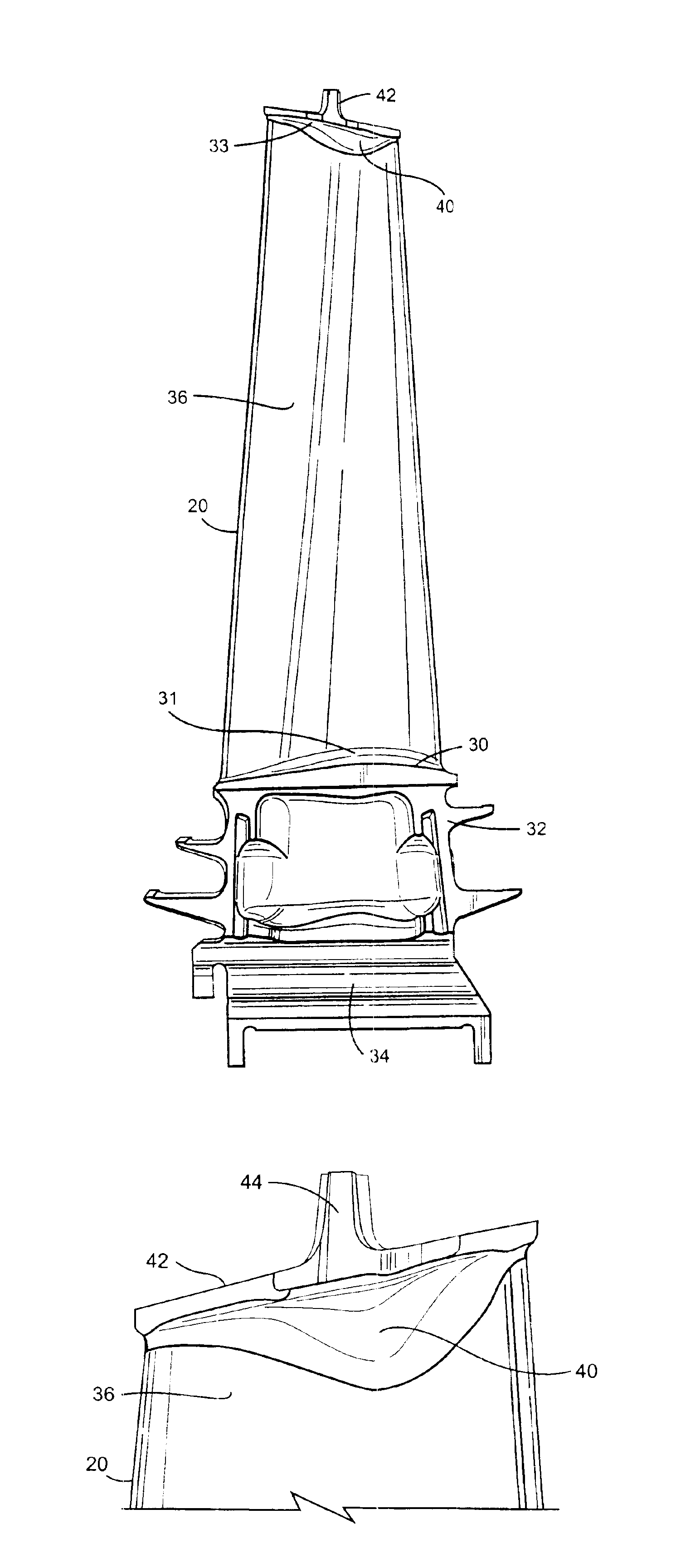 Conical tip shroud fillet for a turbine bucket