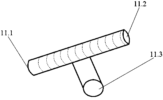 On-board variable-concentration dispensing device for a plant protection drone for variable-concentration application