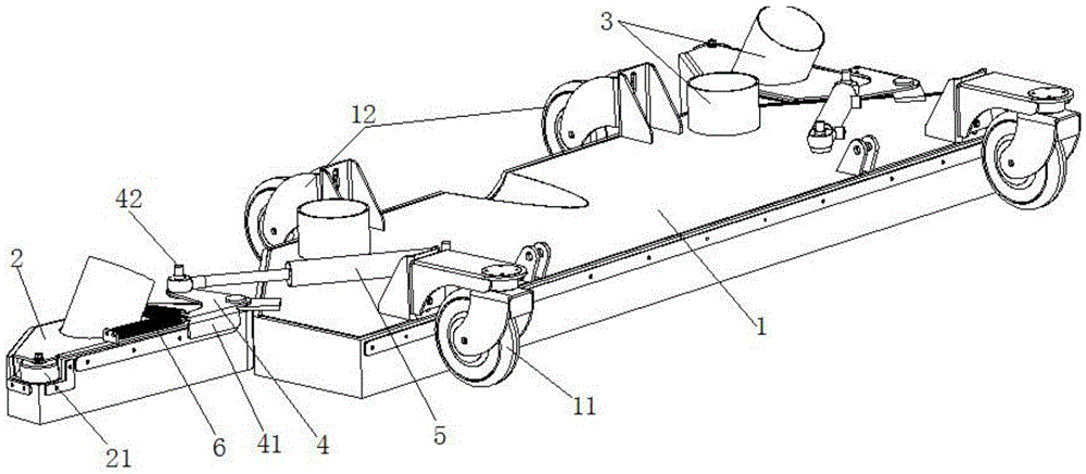 Vacuum sweeper sucker structure with automatic avoiding function