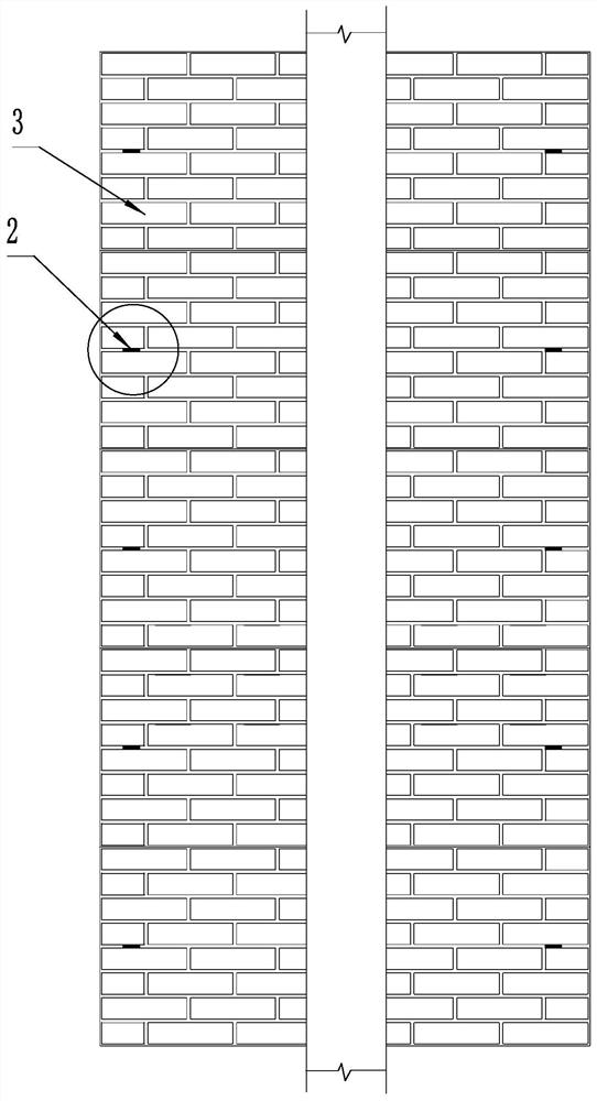 Novel reverse beating process for tapestry brick of exterior wall based on high-performance cement-based material