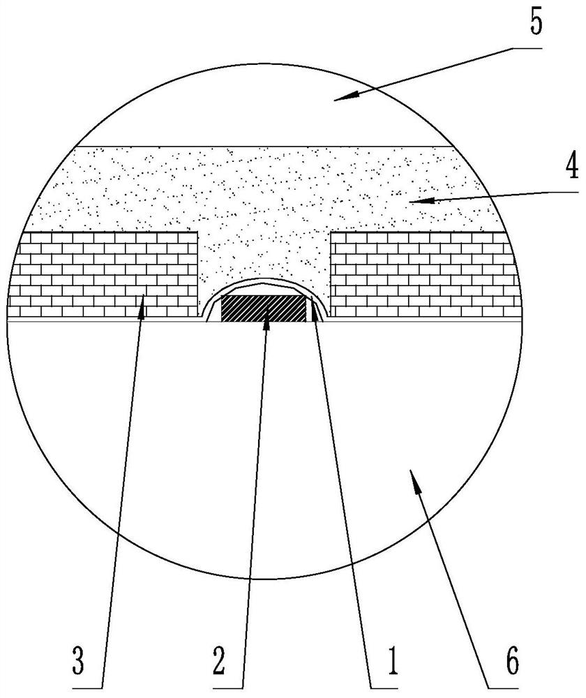 Novel reverse beating process for tapestry brick of exterior wall based on high-performance cement-based material