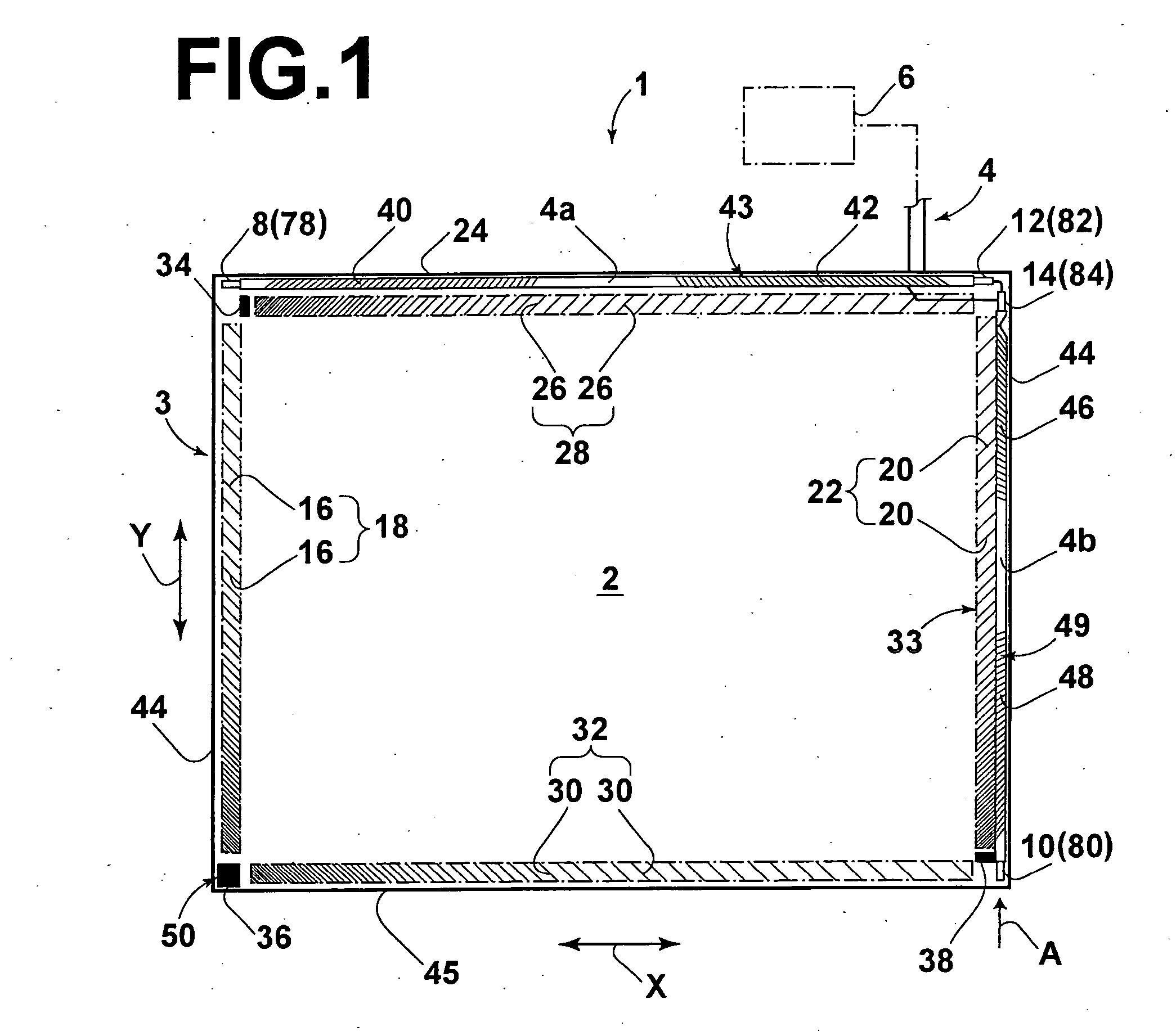 Acoustic wave touch detecting apparatus