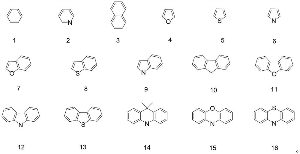 Fused ring compound containing four boron atoms, preparation method thereof and electroluminescent device