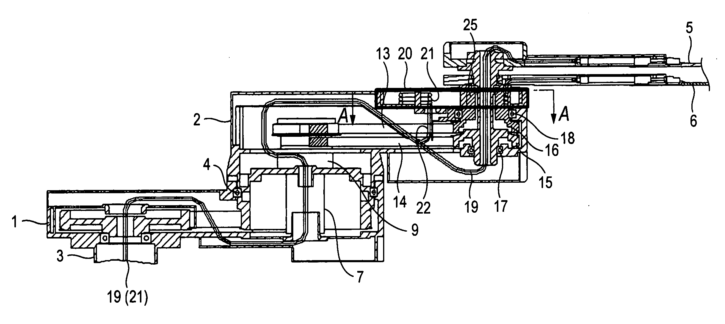 Cable processor of robot