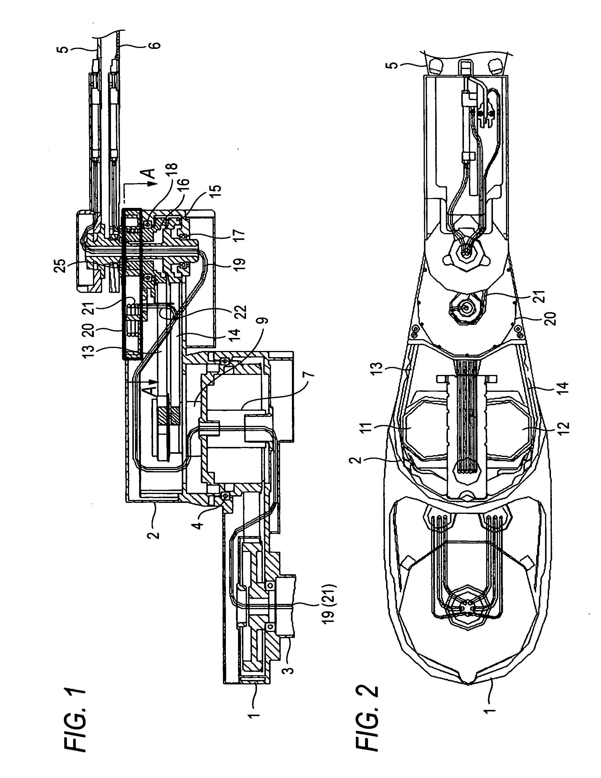 Cable processor of robot